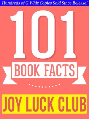 cover image of Joy Luck Club--101 Amazingly True Facts You Didn't Know